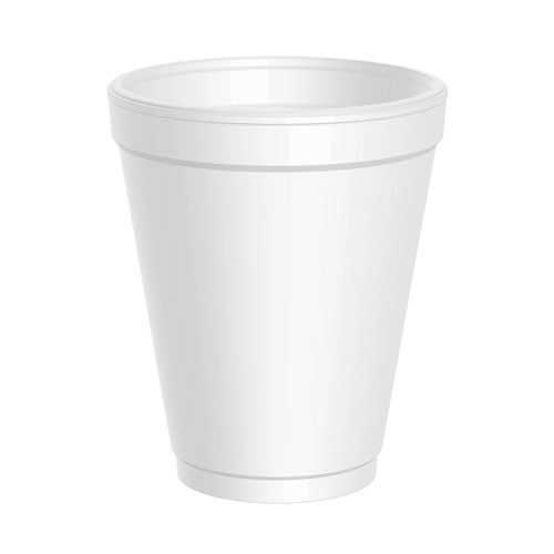 Dart 10J10 10 oz White Foam Cup, 1000 Total