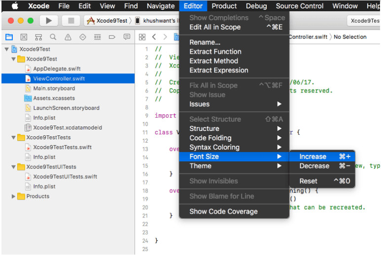 Get Acquainted to the Latest Version of Xcode 9 Concetto Labs