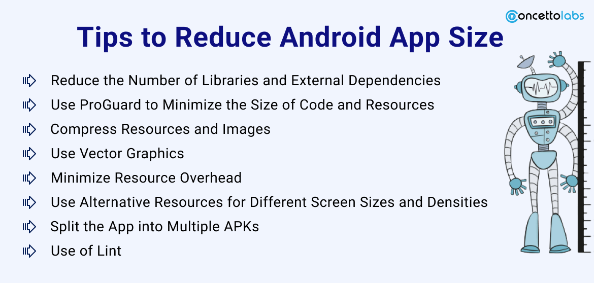 How To Reduce Android App Size? Blog Concetto Labs