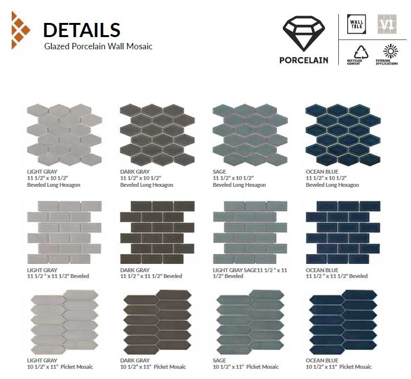 DETAILS Ceramic Tile McCurley's Concord Flooring Center Inc