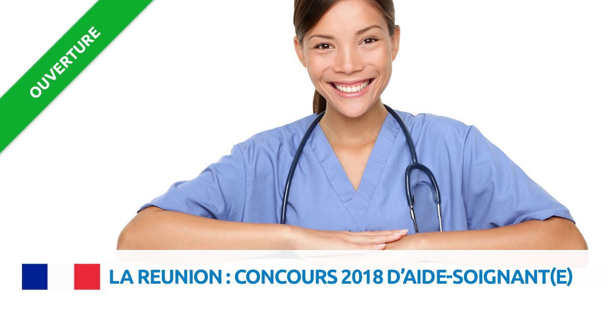 Concours d'aide soignant(e) à la Réunion, ouverture de nouvelles