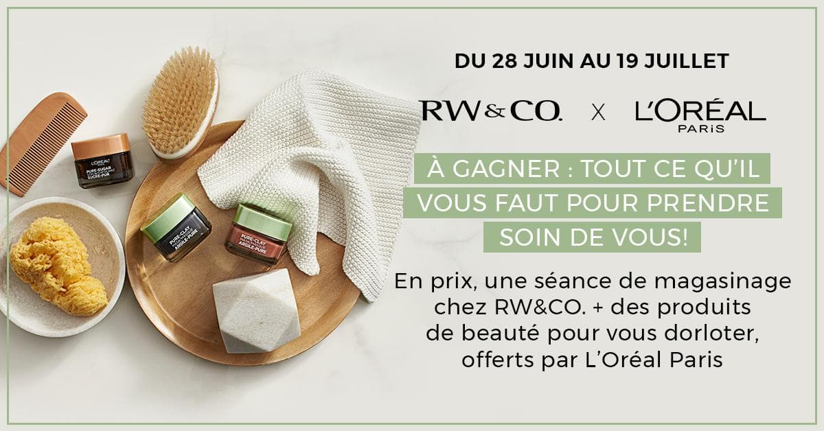 Concours RW&CO L'Oréal ConcoursEtc