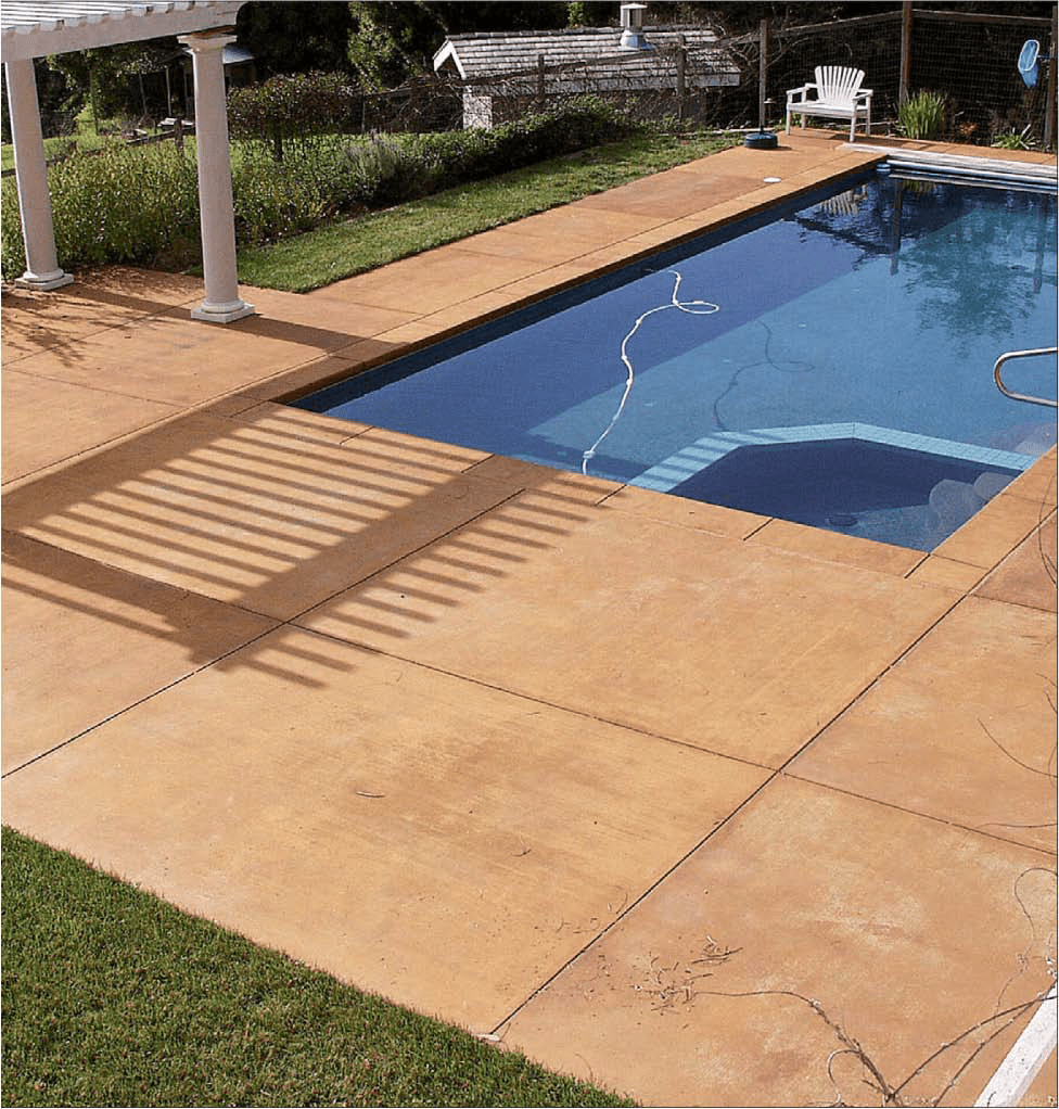 Jump in! Perfecting the Decorative Concrete Pool Deck Concrete Decor
