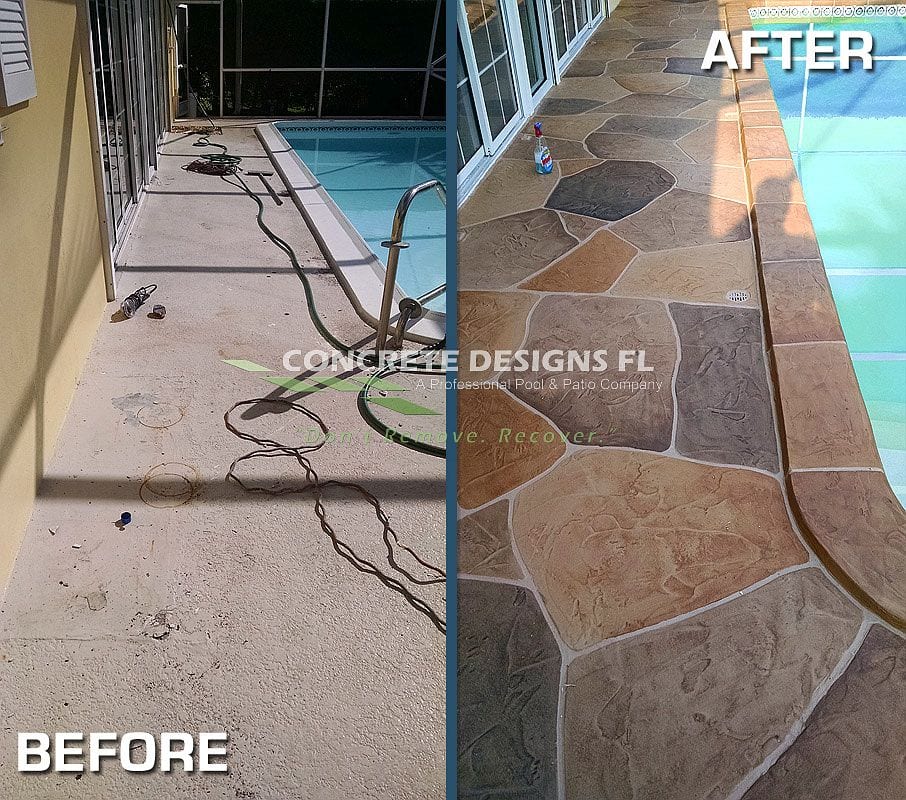 Before & After Gallery Concrete Designs FL