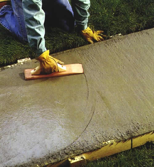 Over pouring Old Concrete The Concrete Network