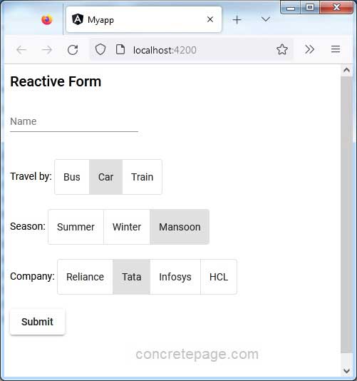 Angular Material Button Toggle Default Selected