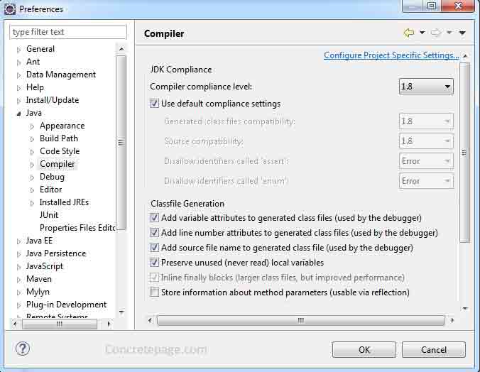 How to Change Eclipse Java Version for Compiler and JRE