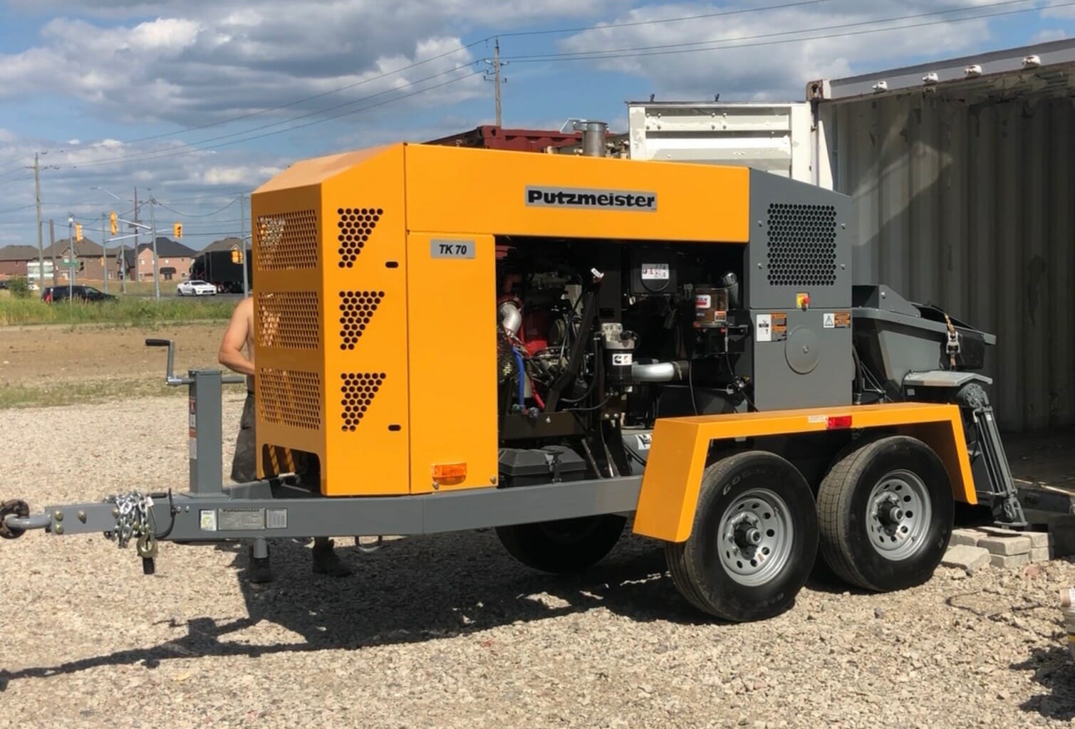 2017 Putzmeister TK70 3135 Concrete Pump Depot