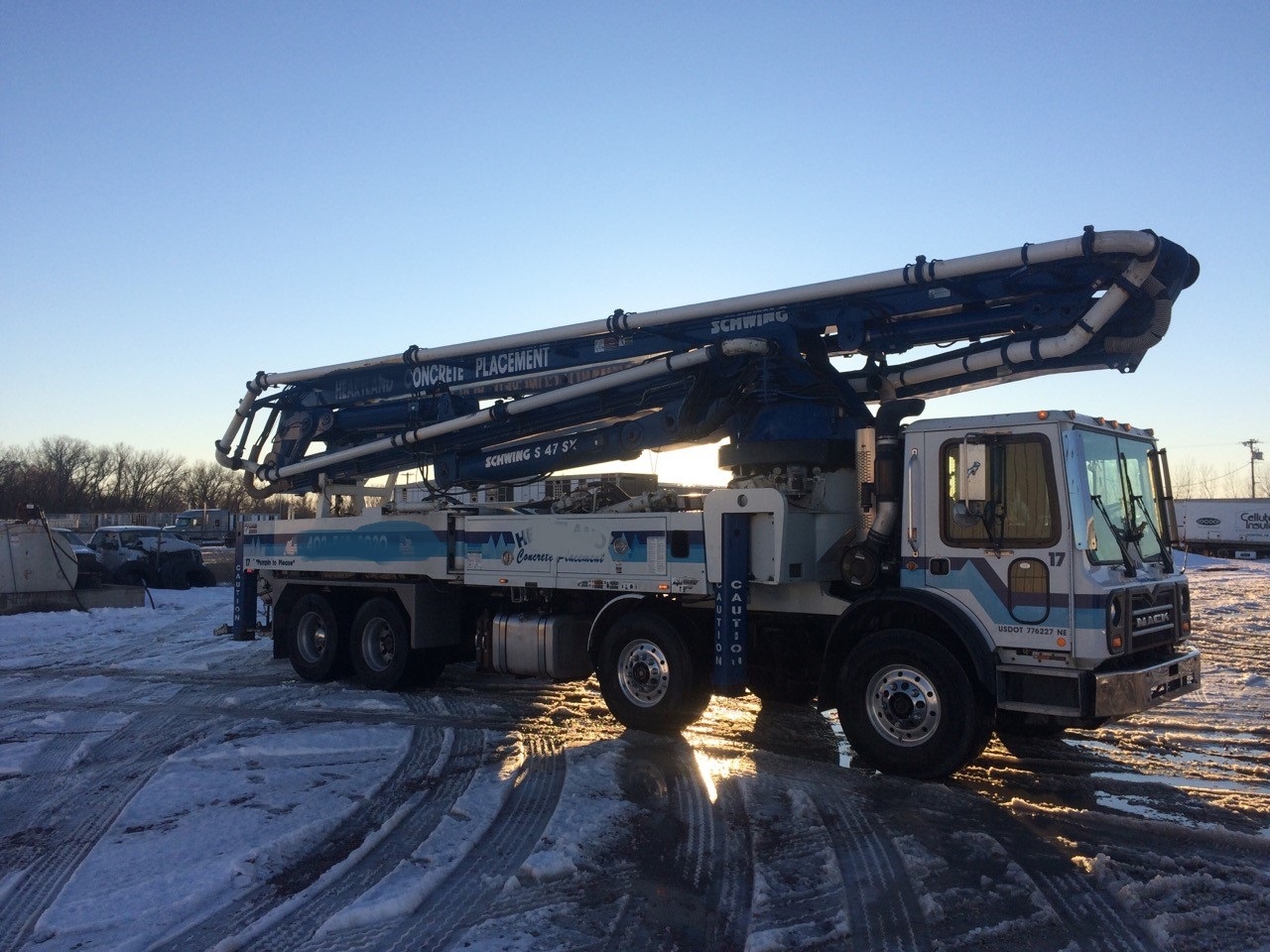 2013 Schwing 47SX 3439 Concrete Pump Depot
