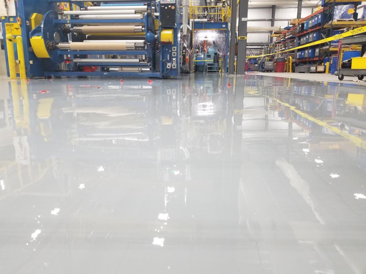 Seamless Epoxy Flooring Installation