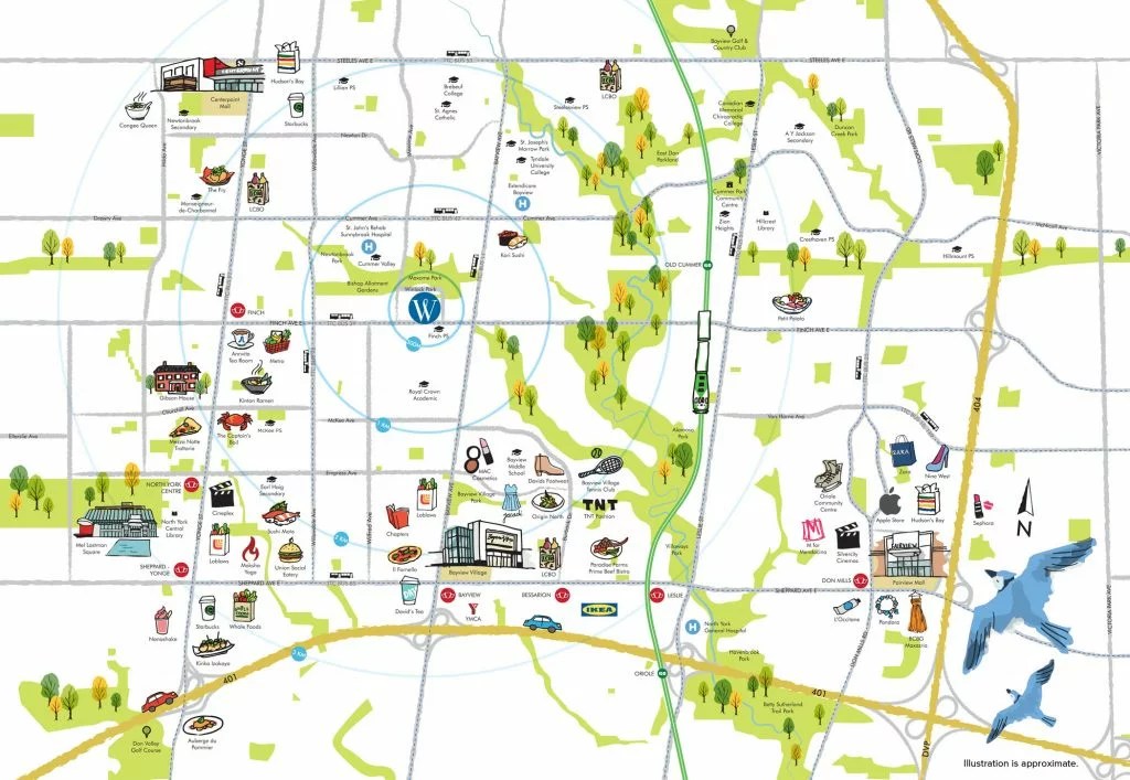 Winlock Towns Bayview & Finch North York