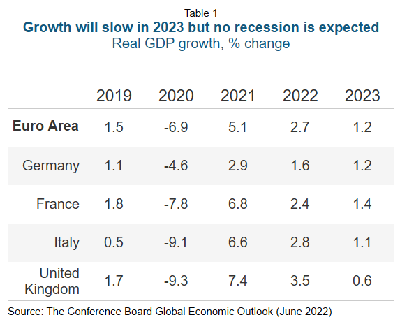 Euro Area Outlook For 2022 And 2023: Why The Recession Risk Is Overrated
