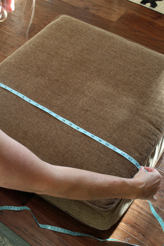 How to Make a Sectional Slipcover Part 2 Cushion Covers Confessions