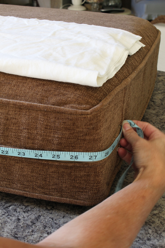 How to Make a Sectional Slipcover Part 2 Cushion Covers Confessions