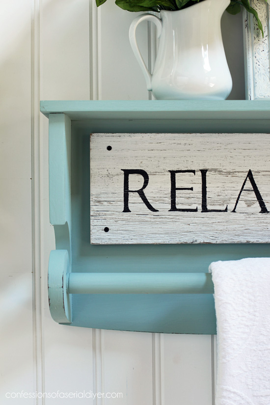 HeadboardQuiltRack2 Confessions of a Serial DoitYourselfer