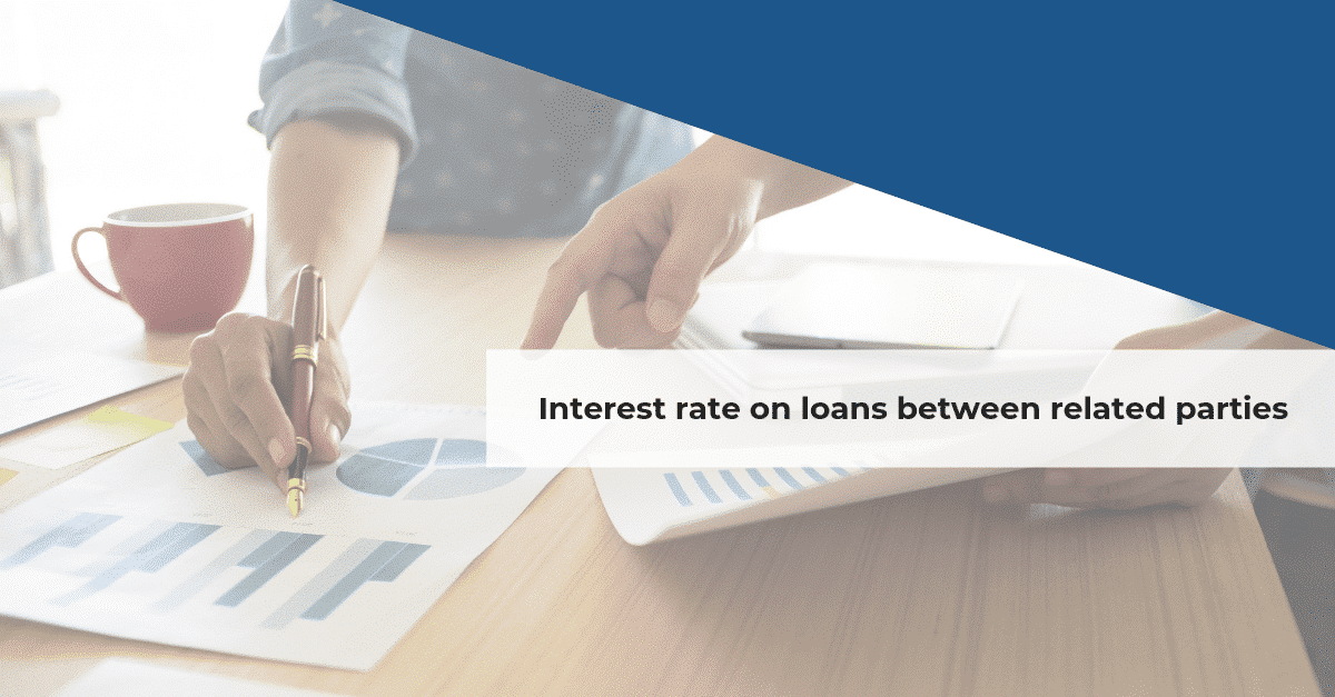 Confida News Interest rate on loans between related parties