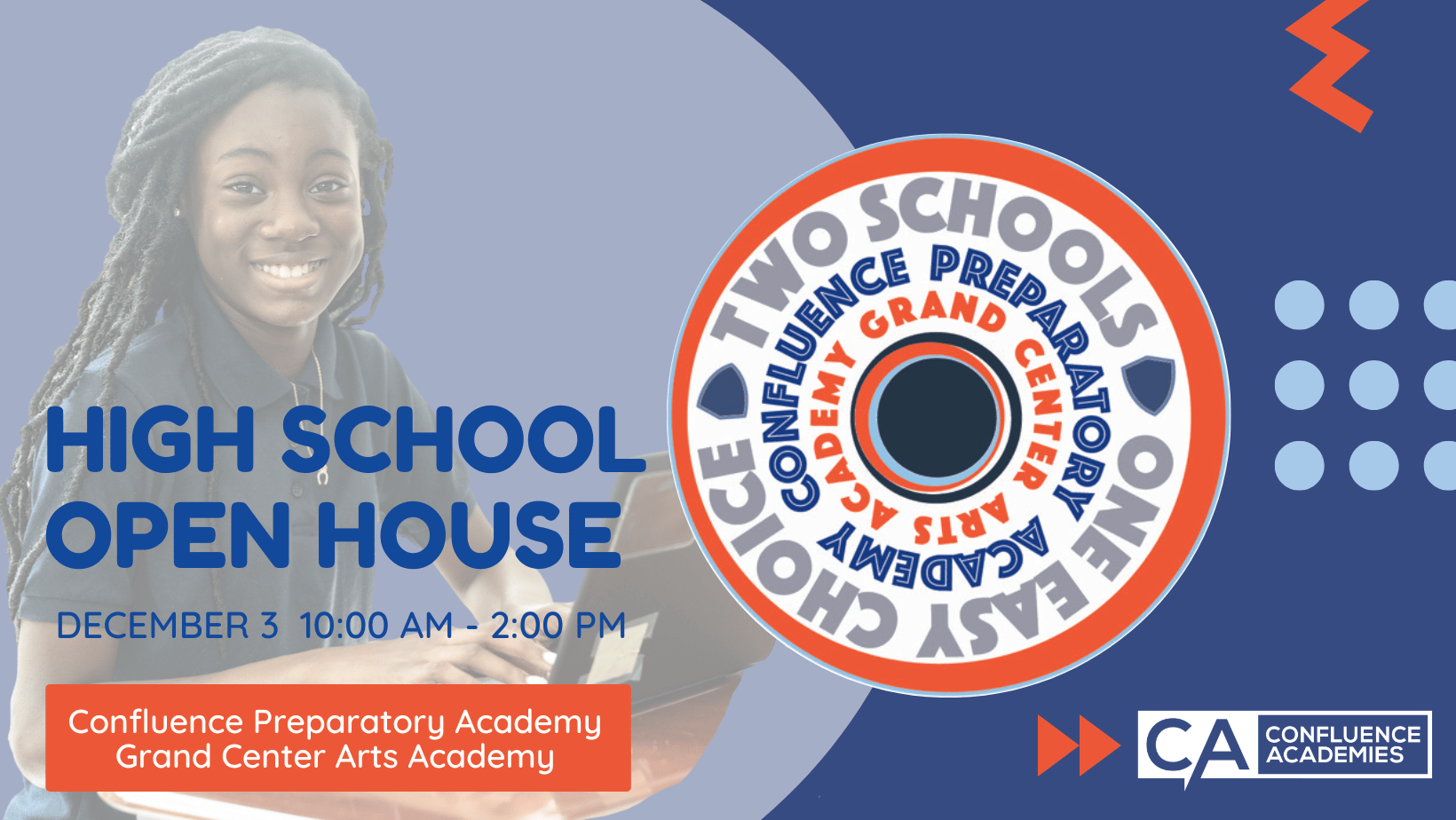 High School Open House Confluence Charter Schools