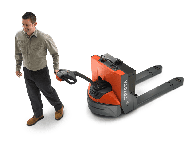 Toyota Electric Walkie Pallet Jack 4,500 lb. Capacity