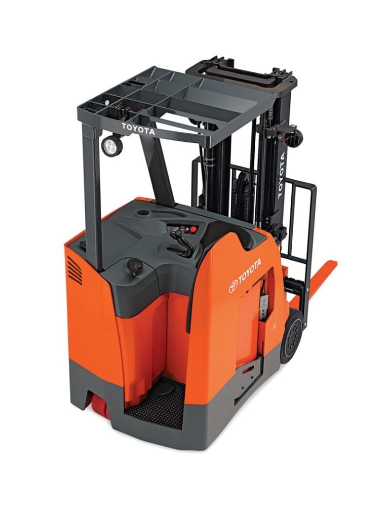 Toyota StandUp Electric Forklift 3,000 lbs. to 4,000 lbs. Capacity