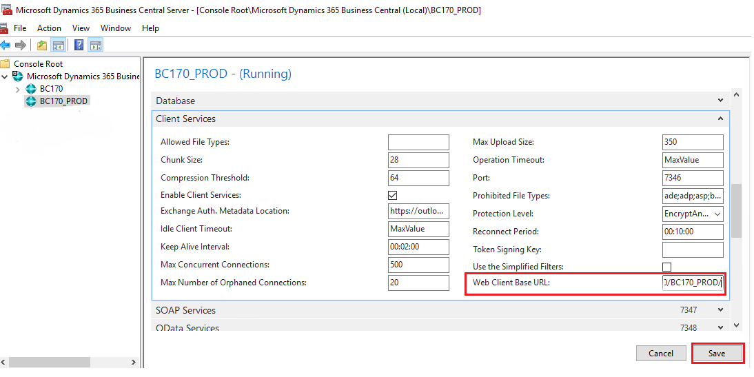 Cumulative Update 07 for Microsoft Dynamics 365 Business.