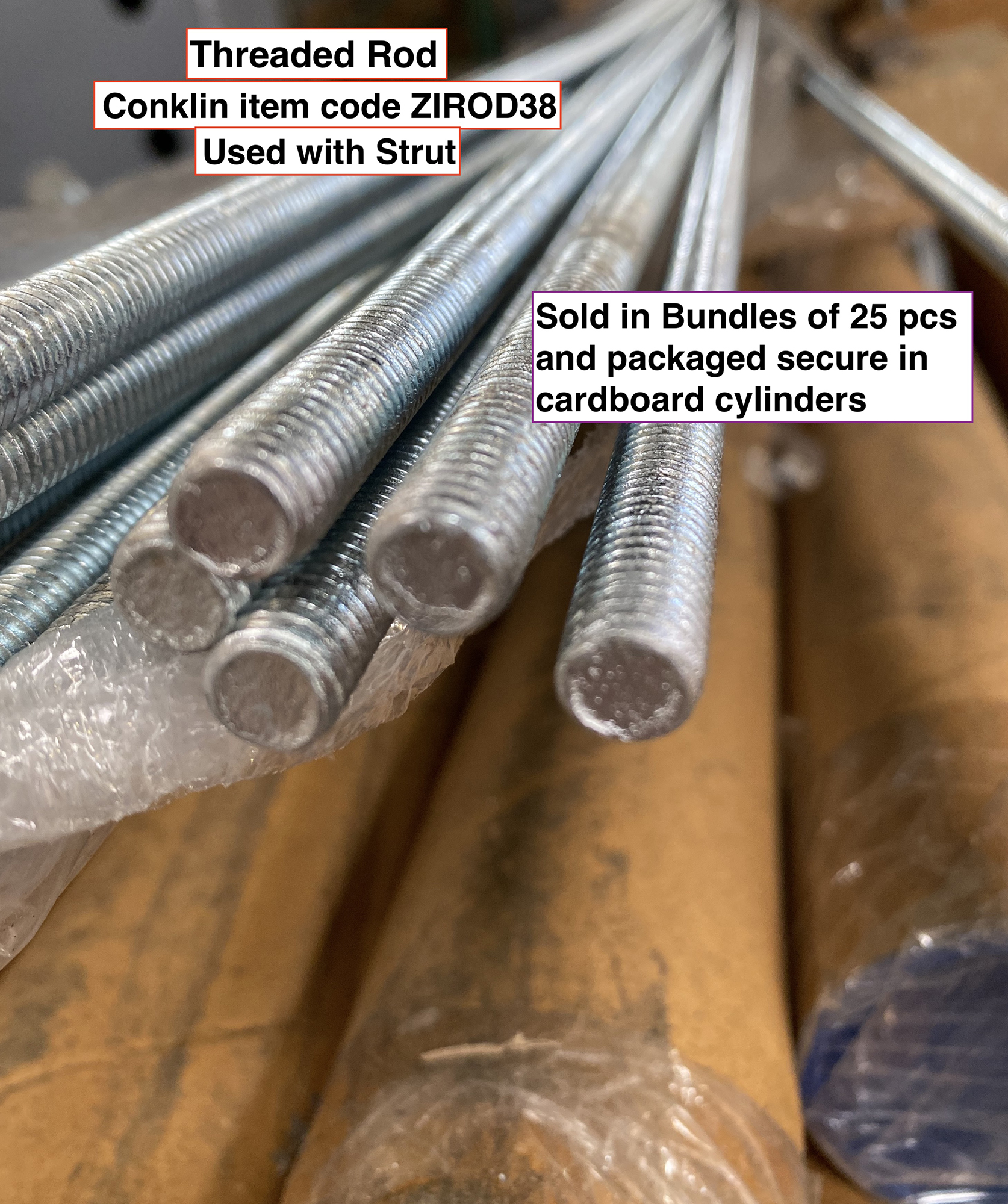 Threaded Rod Conklin Metal Industries