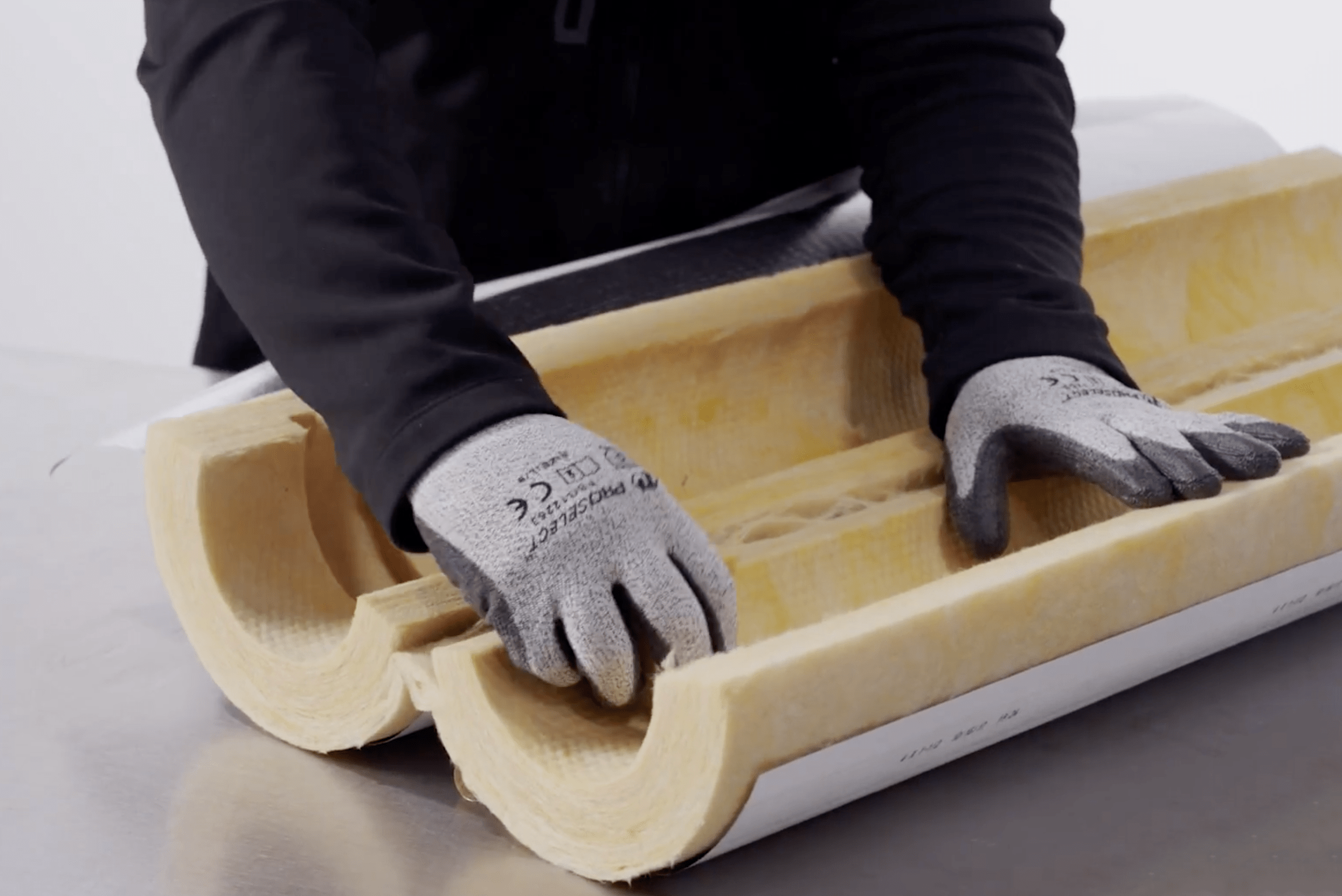 Owens Corning SSL II with ASJ Max Fiberglas Pipe Insulation Conklin