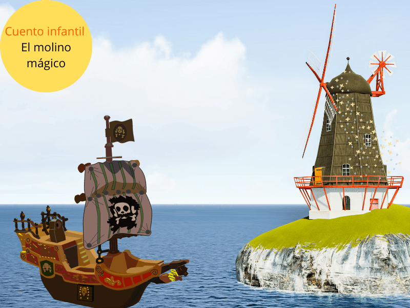 El molino mágico. Cuento europeo para niños