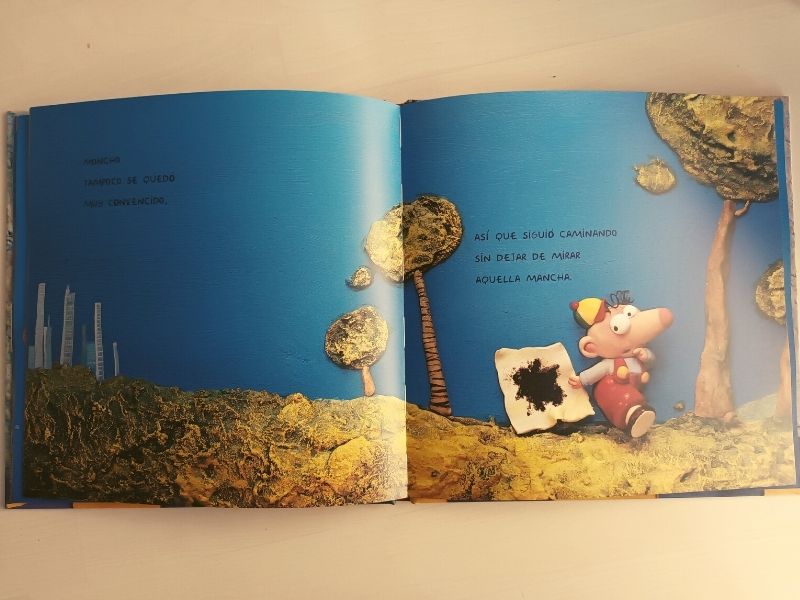 Moncho y la mancha. Libro para niños a partir de 4 años