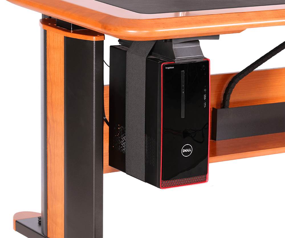 Make Space at Your Office by Mounting under Desk CPU Holder Connect Green