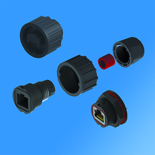Waterproof Modular Keystone RJ45 Connectors