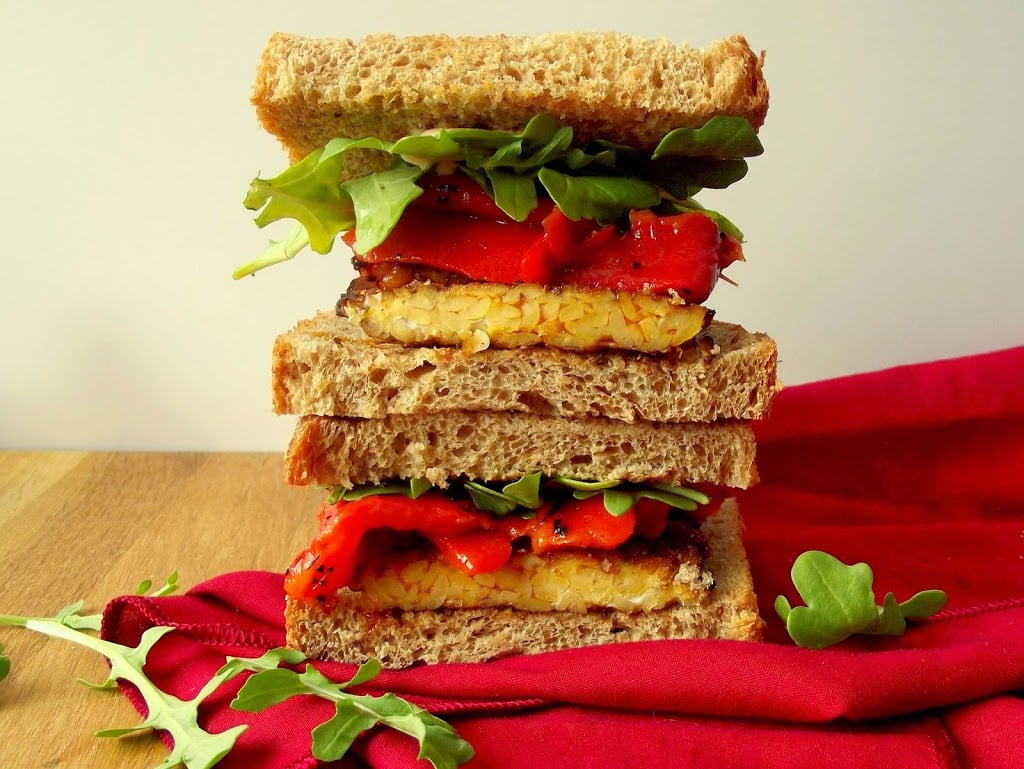 Blackened Tempeh Sandwiches Connoisseurus Veg