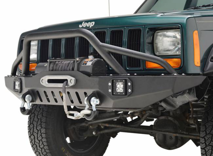 8301 Jeep Cherokee XJ Front LED BumperProductsConqueror 4WD