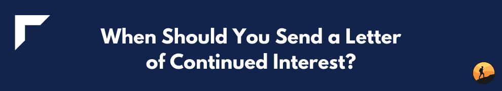 How to Write a Letter of Continued Interest Conquer Your Exam