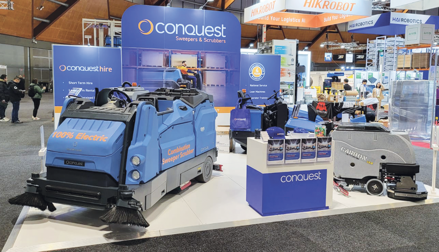 Conquest Showcasing Floor Cleaning Innovation at CeMAT Australia 2023