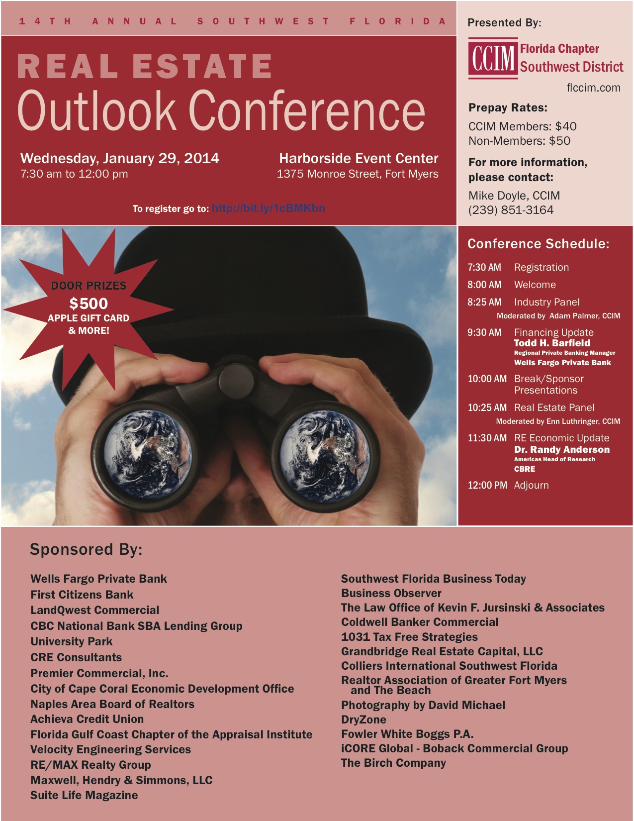 The 14th Annual Southwest Florida Real Estate Outlook Conference is