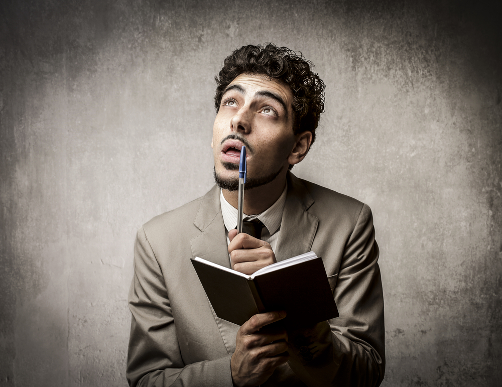 Man thinking Conselium Compliance Search