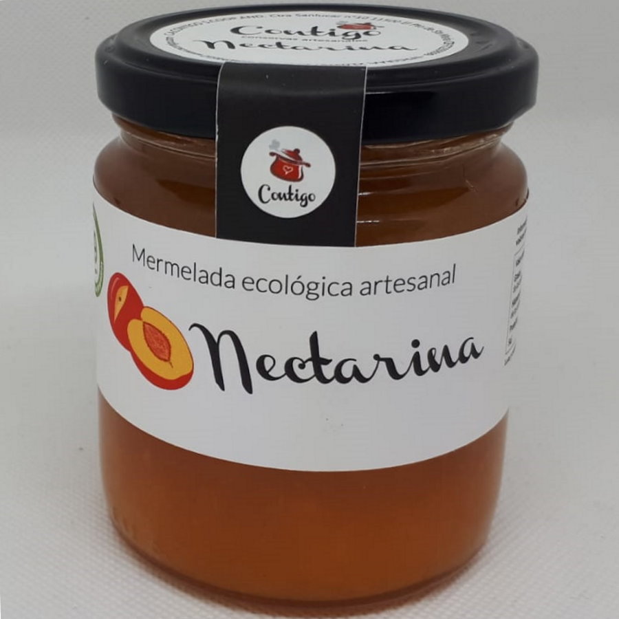 Mermelada de nectarina ecológica artesanal Conservas artesanales Contigo