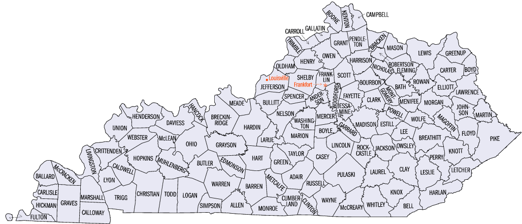 Map Of Western Ky 2020 Kentucky Children's Consignment Sales