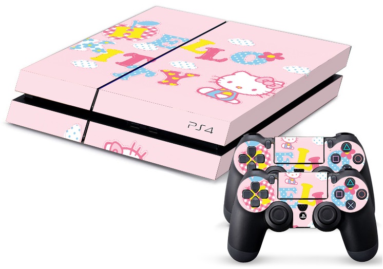 Sony PS4 Skin Hello Kitty
