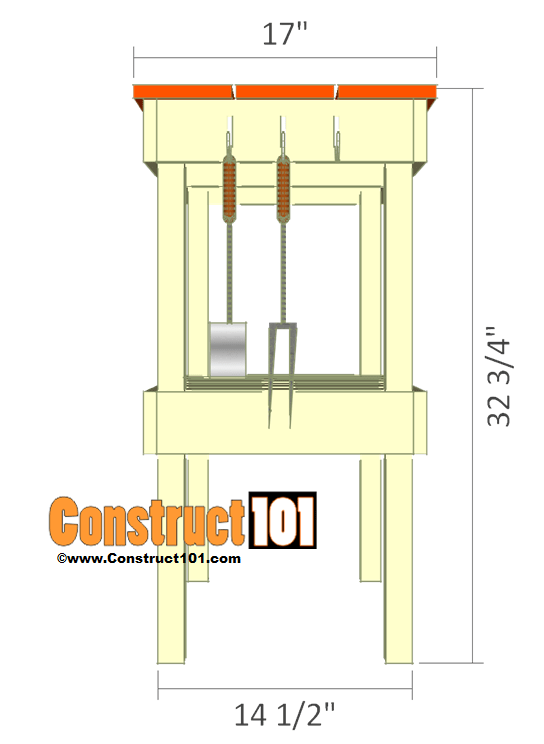BBQ Table Plans PDF Download Construct101