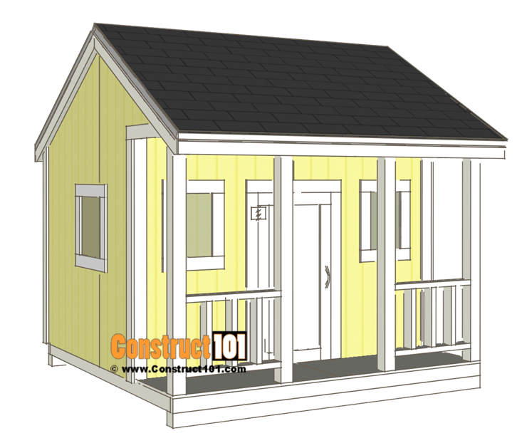 Playhouse Plans StepByStep Plans Construct101