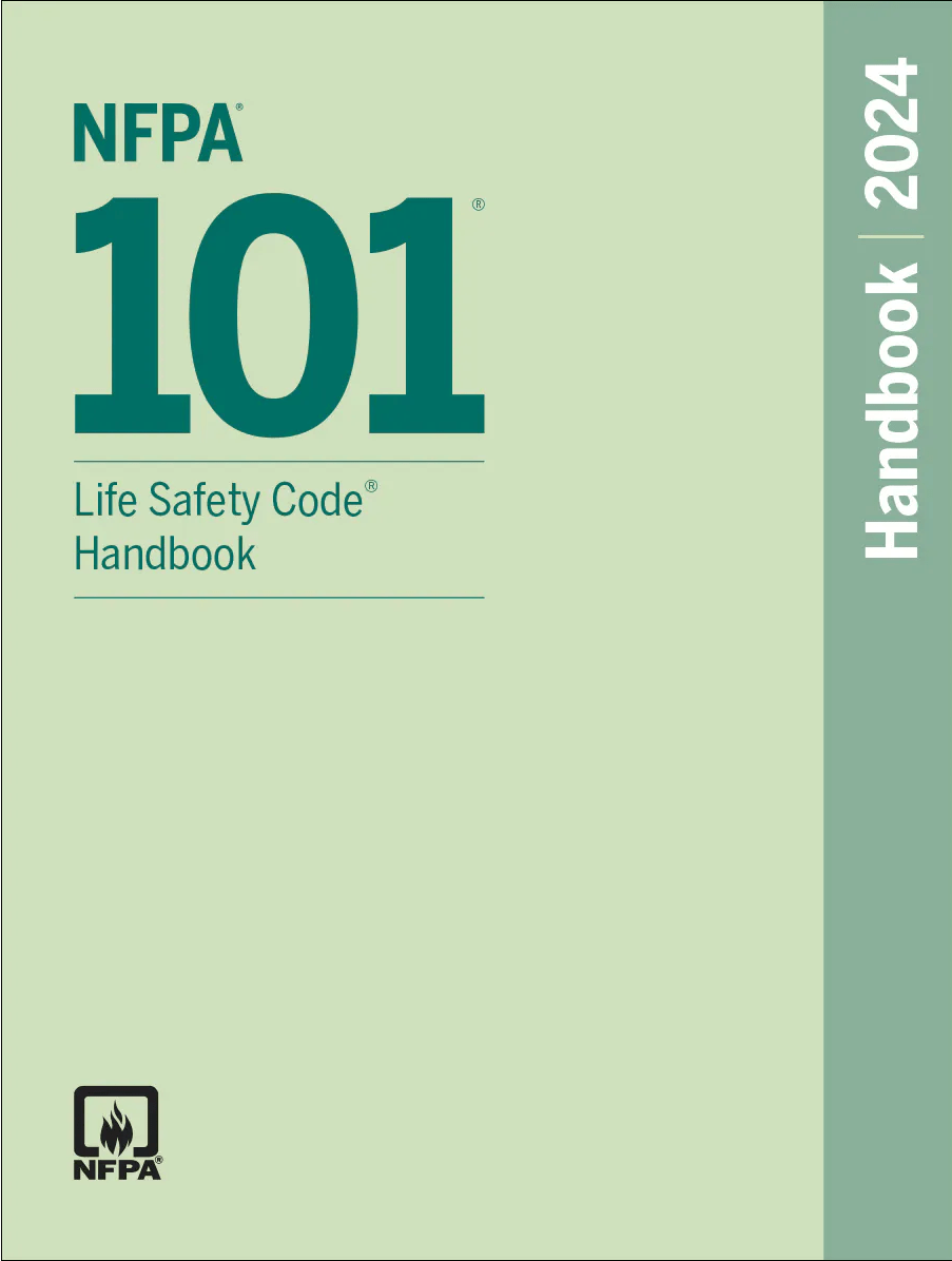 2024 NFPA 101 Life Safety Code HANDBOOK Construction Book Express