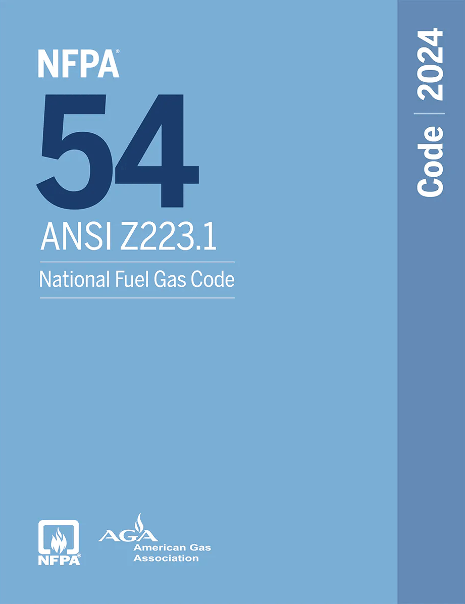 2024 NFPA 54 National Fuel Gas Code Construction Book Express