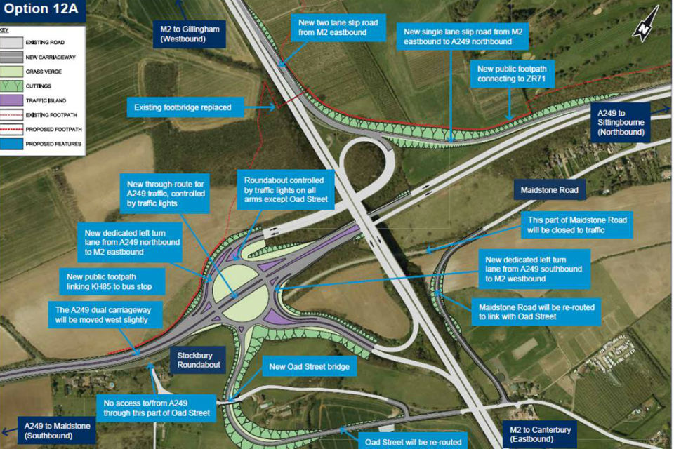 Goahead for £100m M2 junction 5 scheme Construction Enquirer News
