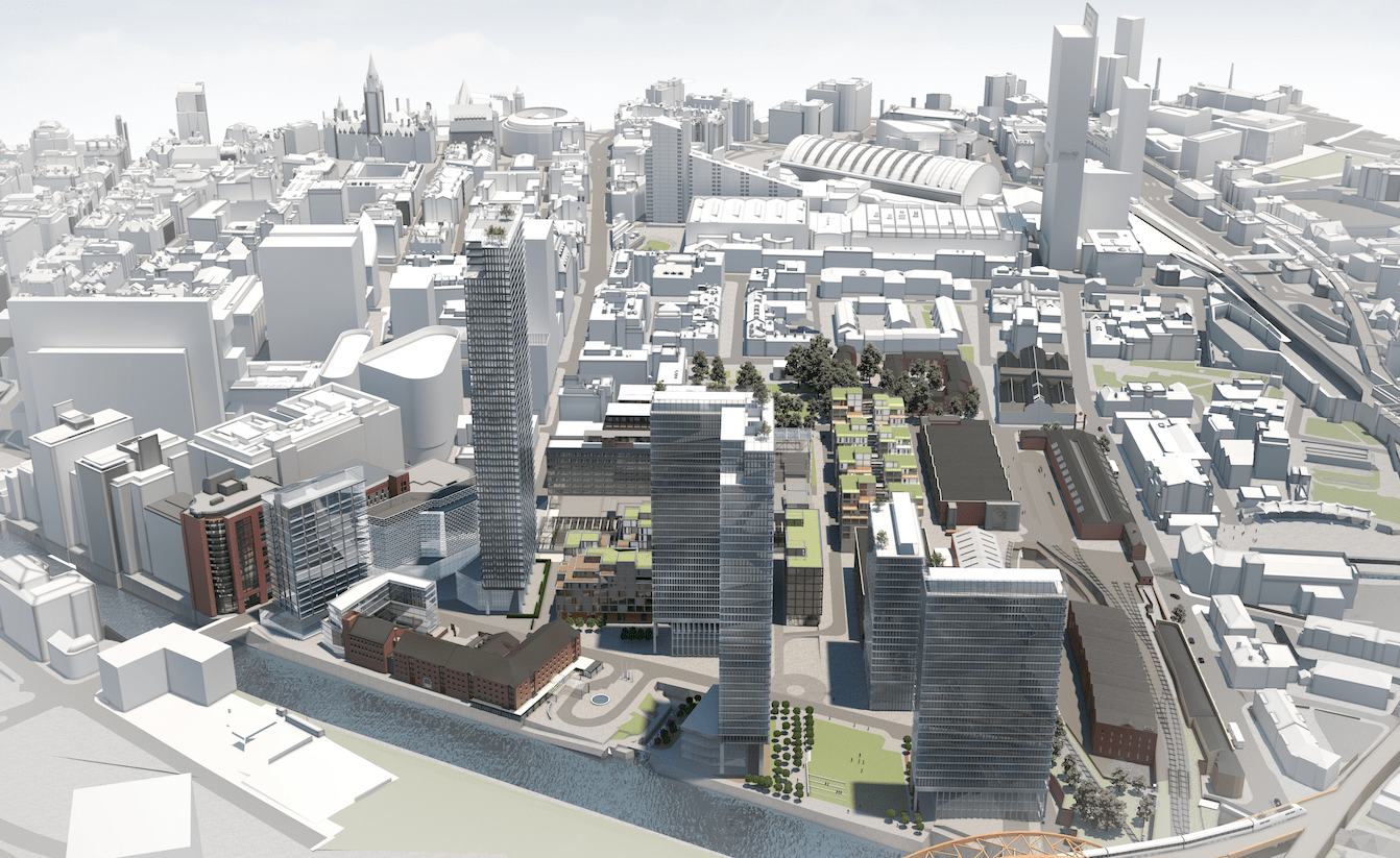 Green light for Manchester St John’s Quarter first phase Construction
