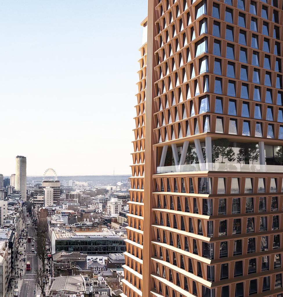 British Land revamps plan for London Euston Tower Construction