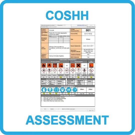 MDF COSHH Assessment CPP