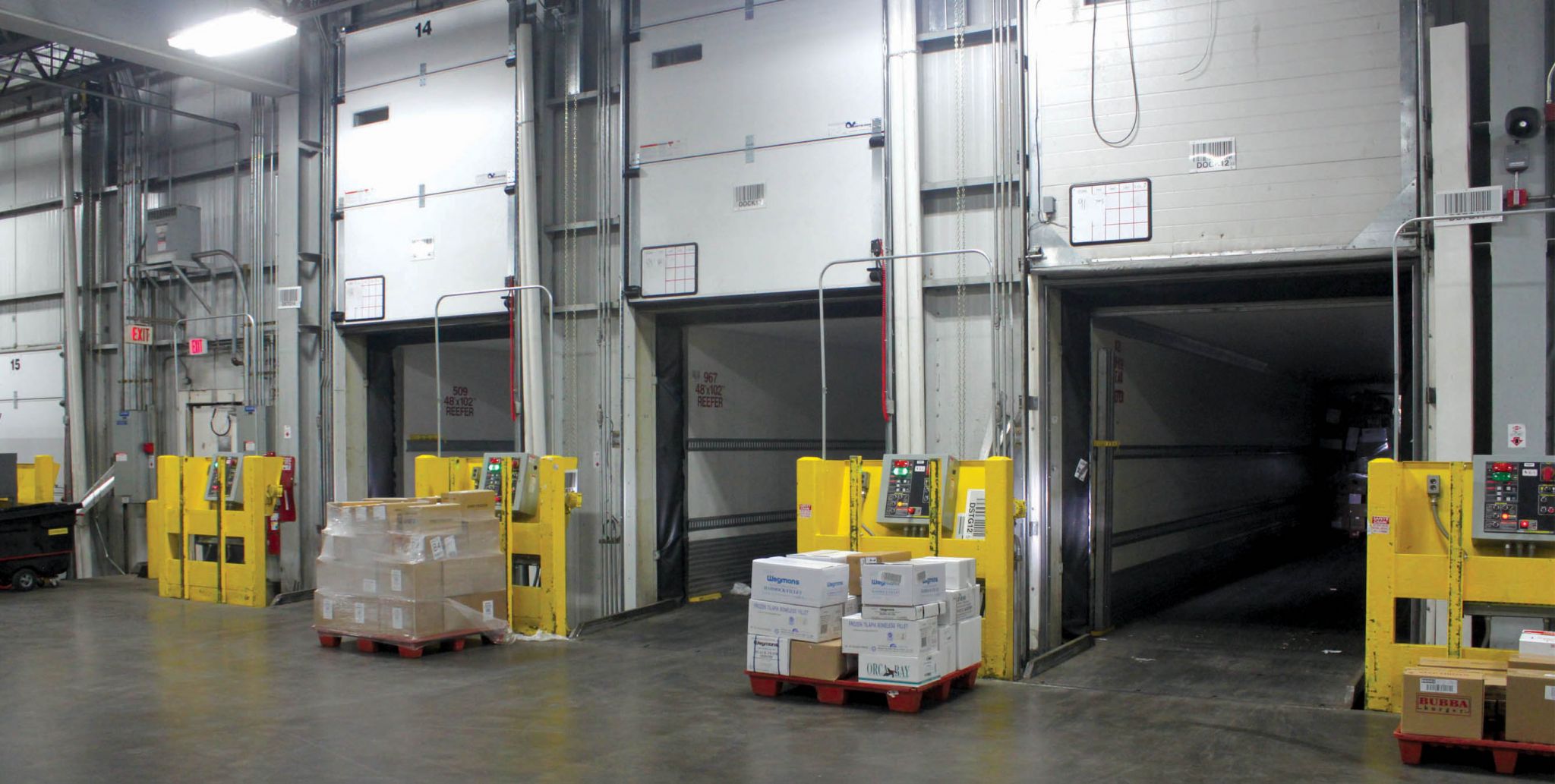 Impactable dock doors help increase safety in warehouses Construction