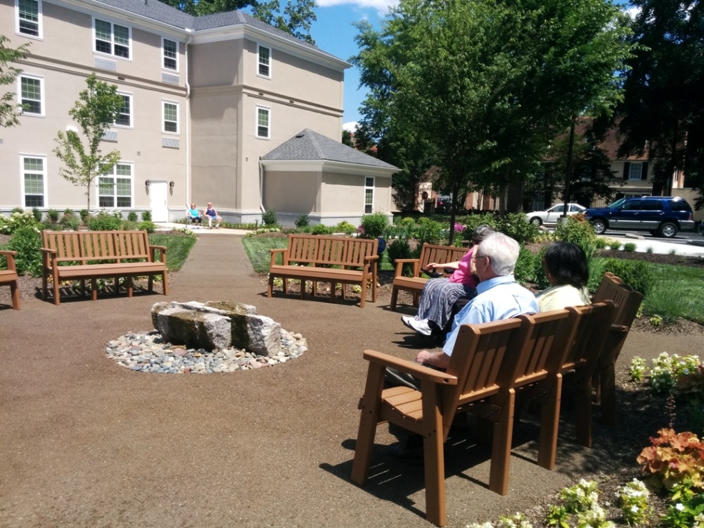 Paving a safe surface for seniors to walk on Construction Specifier