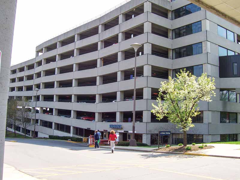 Parking garages Enhancing durability with migrating corrosion